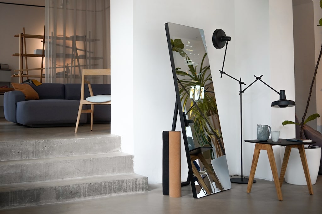 vaha mirror para fitness en casa