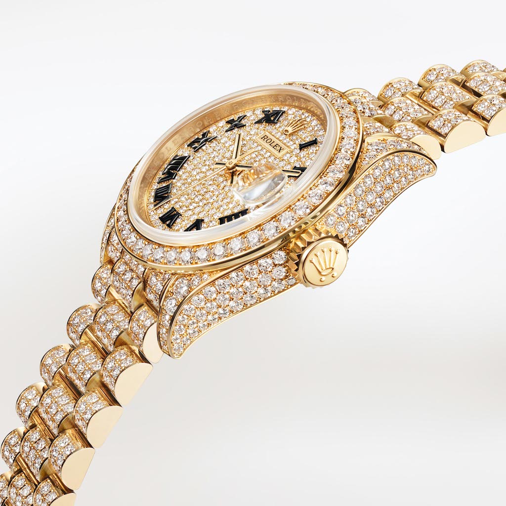 Rolex Lady Datejust Gemset Diamonds