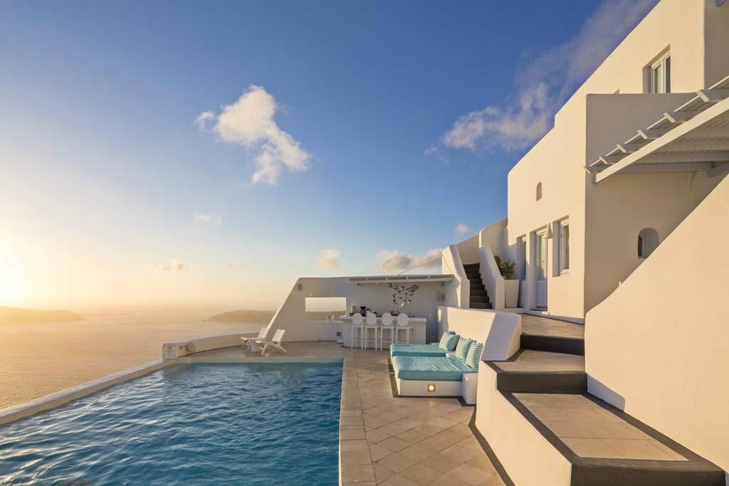 Astra Suites Santorini - Eines der luxuriösesten Hotels in Santorini
