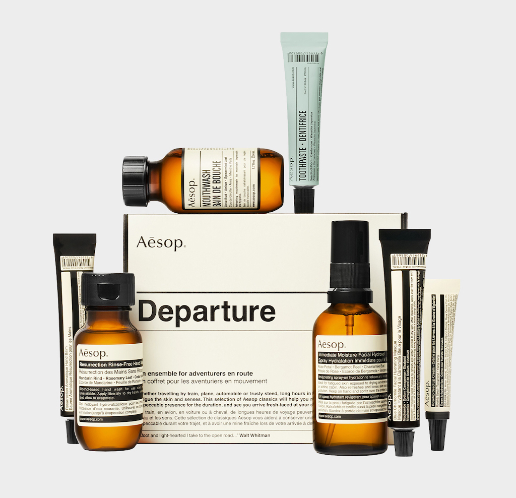 AESOP - Departure Kit - THE BEST GIFTS FOR MEN WHO LIKE TO TRAVEL IN STYLE