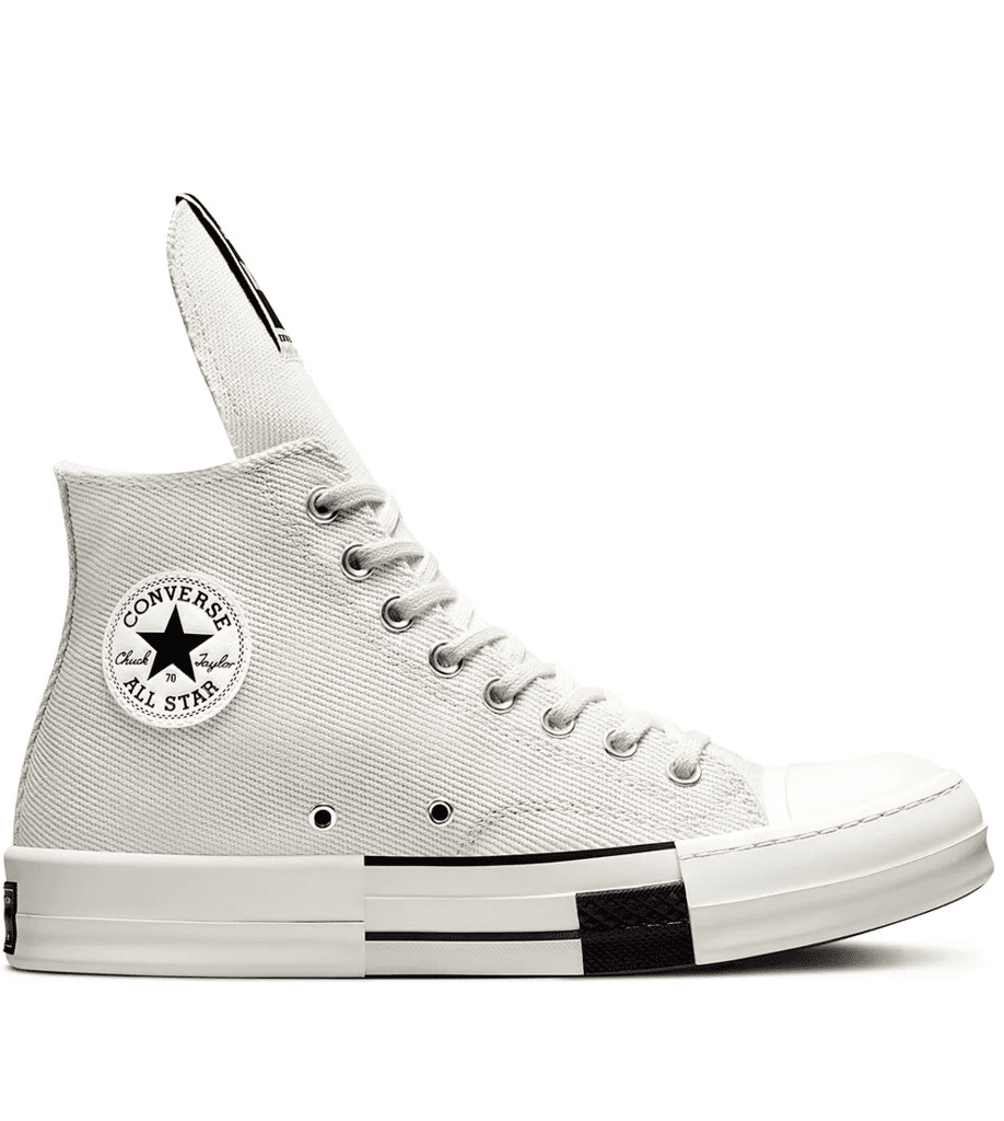 Rick Owens DRKSHDW x Converse Drkstar high-top sneakers - white summer shoes