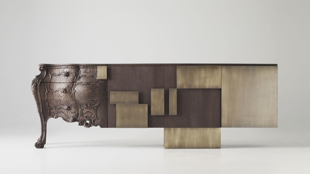 Evolution wooden cabinet, for Emmemobili, 2010