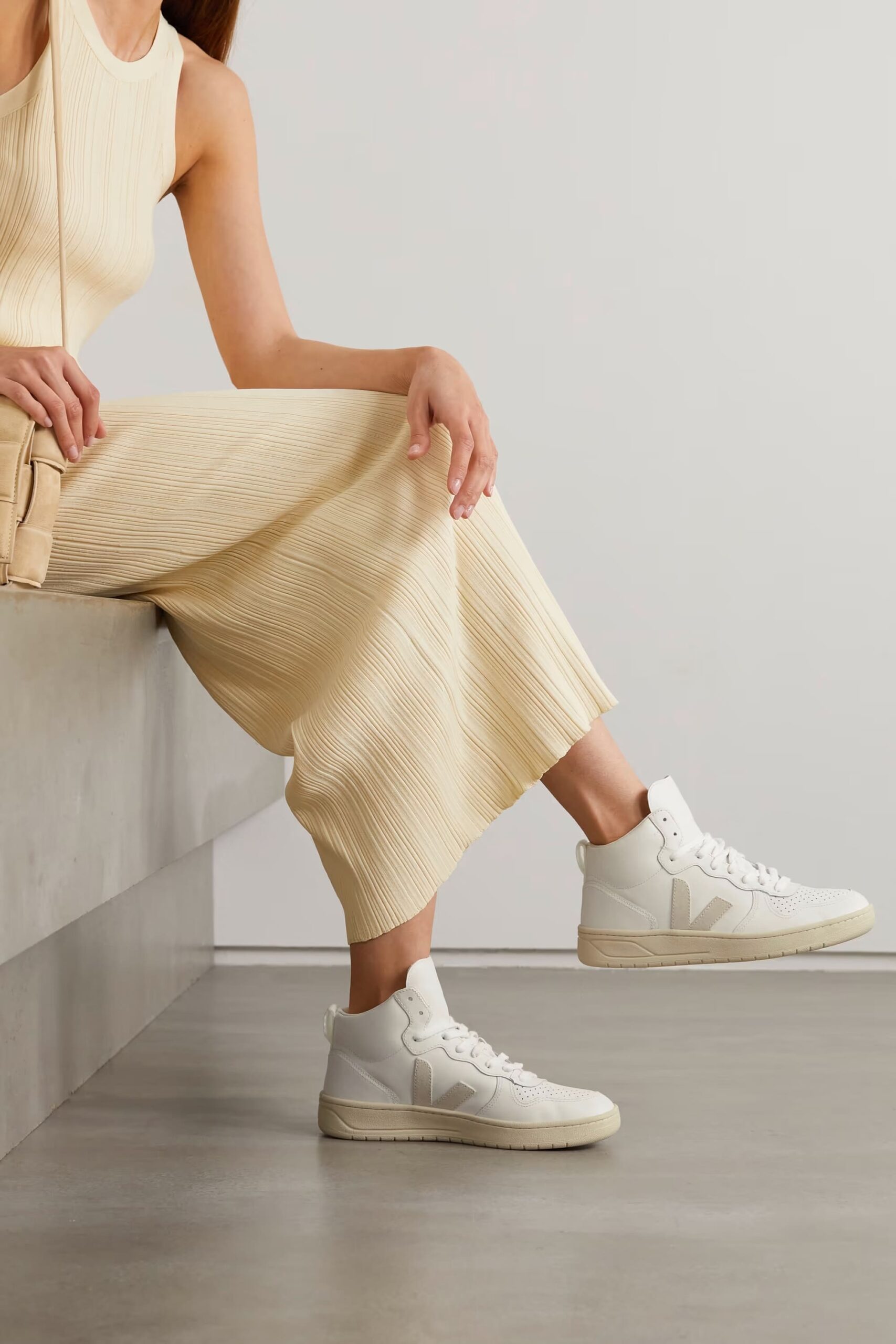 MD Zapatillas Mujer Urbanas Blancas Tendencia