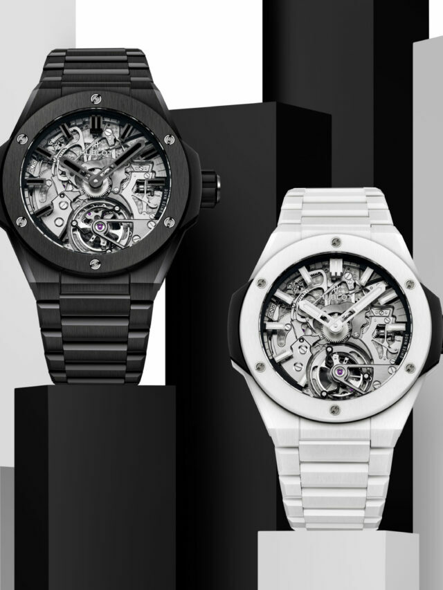 Hublot unveils the first 100% ceramic minute repeater