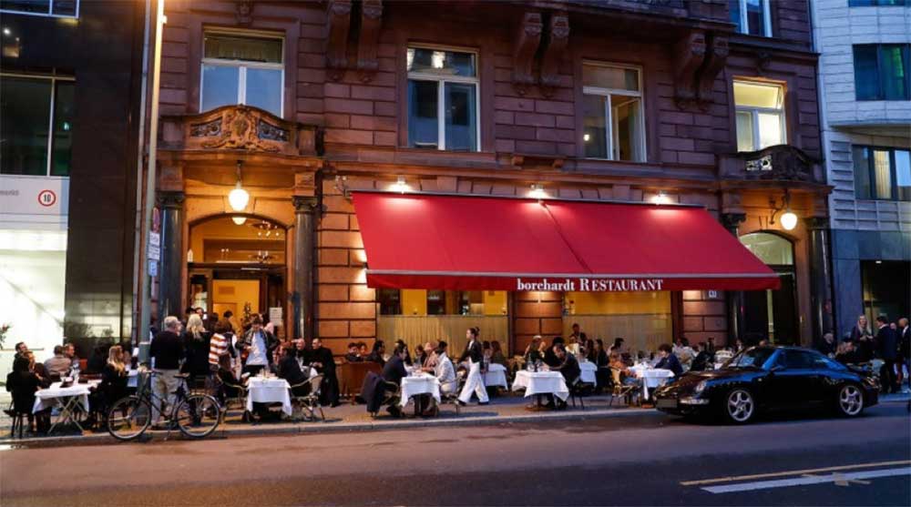 Borchardt - Cena en Berlín en tu mesa al aire libre