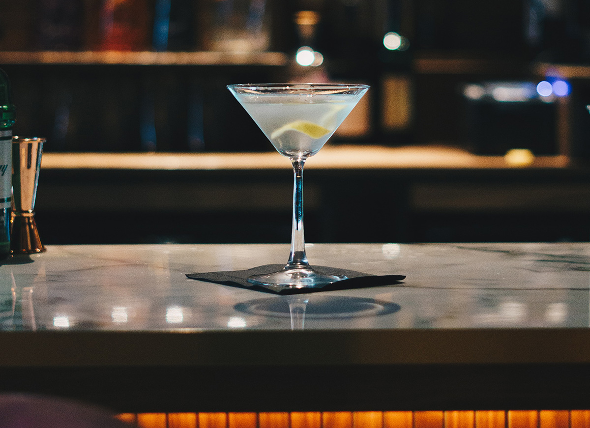 vodka Martini. The most important part: enjoy it