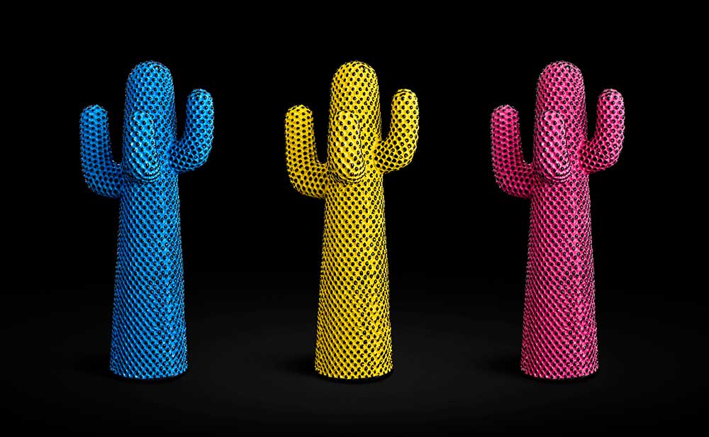 Gufram's Cactus, in the 2022 version, in collaboration with The Andy Warhol Foundation for Visual Arts. Photo courtesy of Gufram