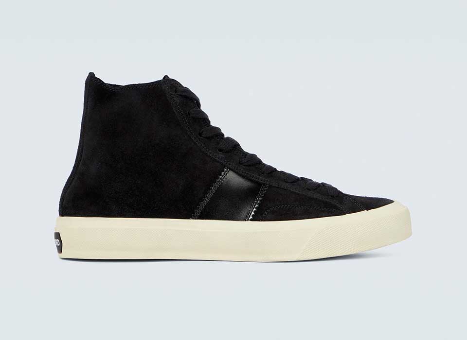 Tom Ford Cambridge high-top suede sneakers - The best designer sneakers for men for this season
