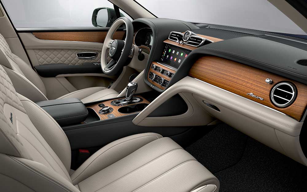 Bentley Bentayga Hybrid Azure Interior