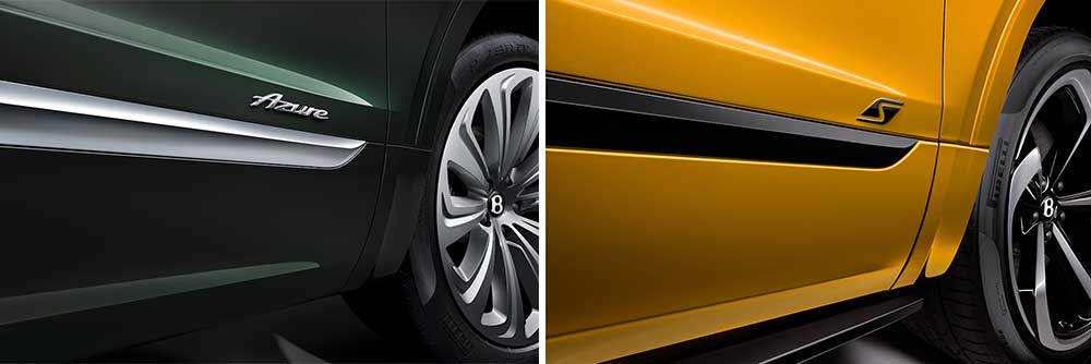 Bentley Bentayga Hybrid Sport and Azure Models signing