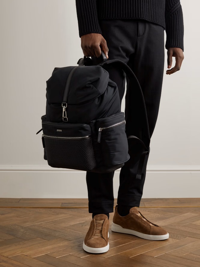 designer backpacks zegna