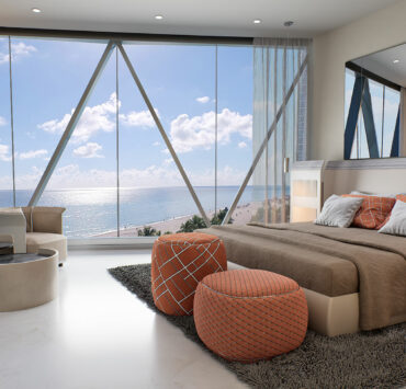 Bentley Residence Miami master bedroom