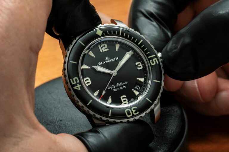 Blancpain Fifty Fathoms Automathique in Titanium