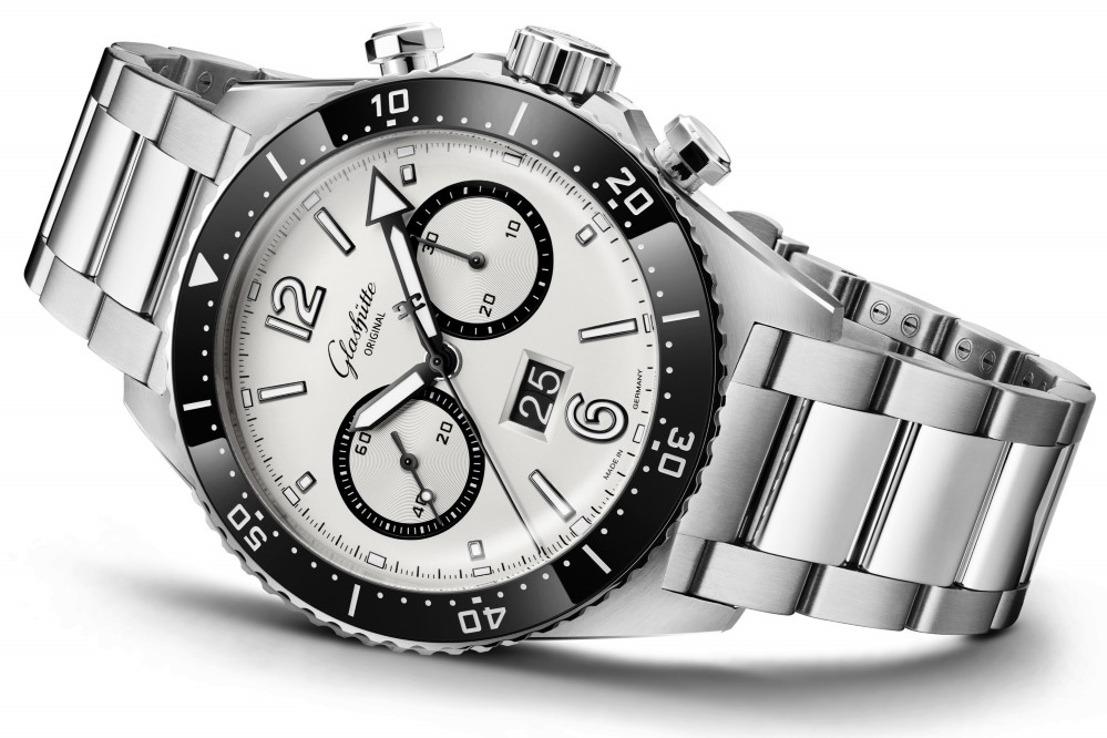 Il nuovo Glashutte Original SeaQ Chronograph Silver Screen