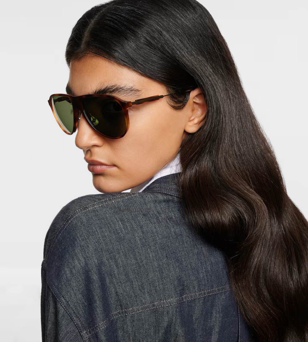 Brunello Sartorial Sunset aviator sunglasses for women