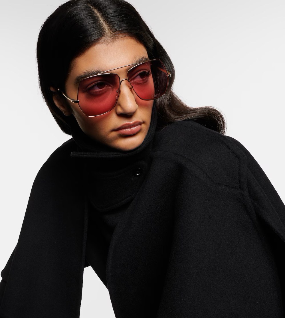Chloe Aly square sunglasses
