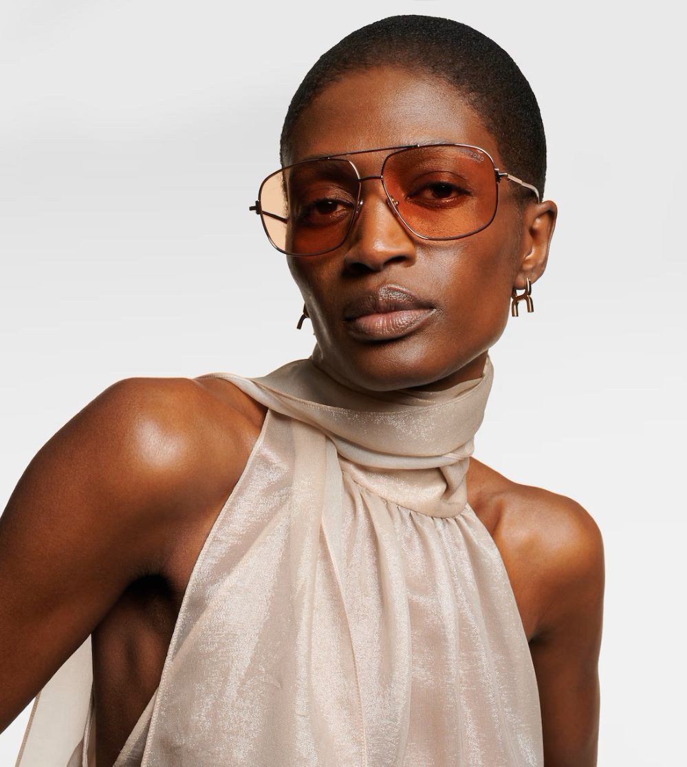 Tom Ford Tex aviator sunglasses